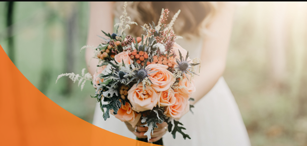 WALK DOWN THE AISLE WITH THE LOVELIEST WEDDING BOUQUET