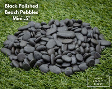 Upgrade Your Landscape Design with Black Polished Pebbles: Bulk Options Nearby