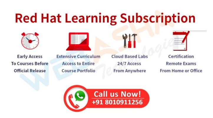 Red Hat Learning Subscription Price | Get The Best Deals At WebAsha Technologies