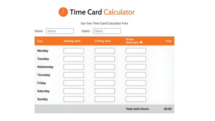 How Time Card Calculators Can Help You Keep Track of Your Work Hours