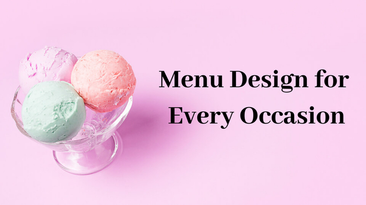 Menu Design for Every Occasion: A Menu Maker's Guide