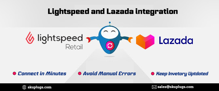 Lazada Integration with Lightspeed XSeries Made Simple with SKUPlugs