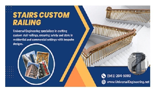 Mastering the Art of Custom Stairs and Railings: Universal Engineering's Signature Approach