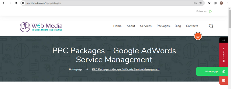 PPC Packages – Google AdWords Service Management