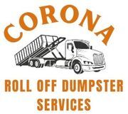 Corona roll off dumpster services