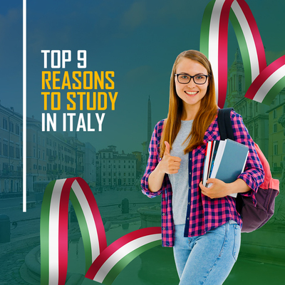 Top 9 Reasons to Study in Italy