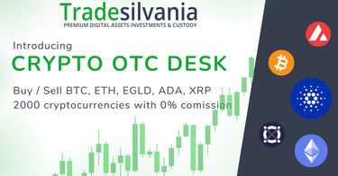 La plataforma Tradesilvania.com lanza el nuevo servicio OTC Desk crypto y 0% de comisión