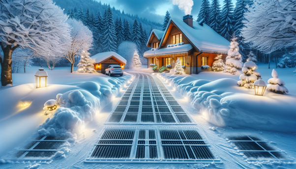 Stay Safe and Slip-Free with Snow-Melting Mats for Your Driveway