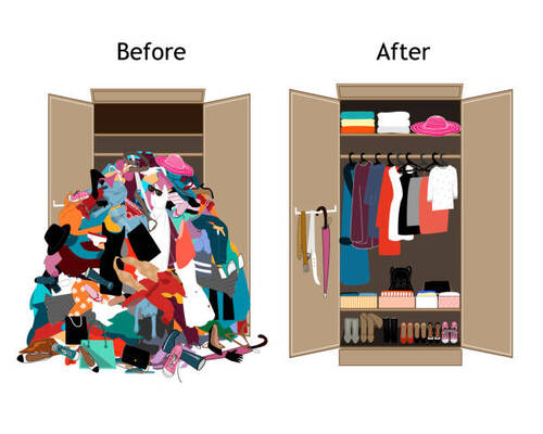 10 Tips For An Organized Closet